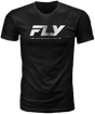Fly Racing Fly Worldwide Tee Black Large - Premium Cotton Motorcycle T-Shirt for Men and Women