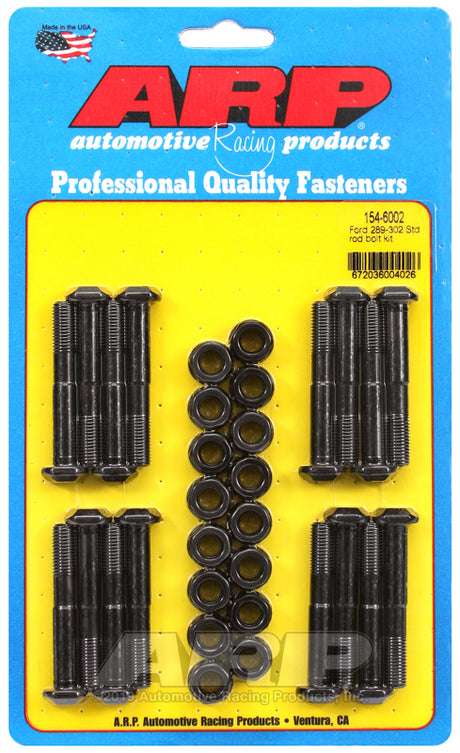 ARP Ford 289-302 Standard Rod Bolt Kit - Compatible with Ford 289 and 302 Engines