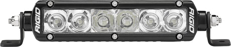 RIGID SR Series Pro 6-Inch Combo LED Light Bar for Off-Road Vehicles, Compact Low Profile Design