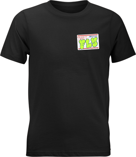 Fly Racing Youth Graffiti Tee in Black – Premium Crew Neck T-Shirt for Youth Motorcycles and ATV Riders