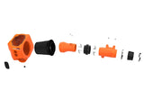 aFe Momentum GT Orange Edition Cold Air Intake System with Black Pro 5R Filter for RAM 1500 (DT), Jeep Wagoneer, Grand Wagoneer 2025 3.0L Turbo Diesel