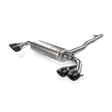 Akrapovic Slip-On Line Exhaust for Mercedes-AMG A35 Hatchback (W177) with OPF/GPF, Titanium with Carbon Tips