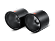 Akrapovic Carbon Tail Pipe Set for 2007-2014 Mini Cooper S (R56/R57)