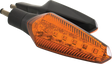 KOSO Nuovo LED Turn Signals with Amber Lens - Compatible with Honda Civic 2016-2021, Yamaha YZF-R3 2015-2023, Kawasaki Ninja 400 2018-2022
