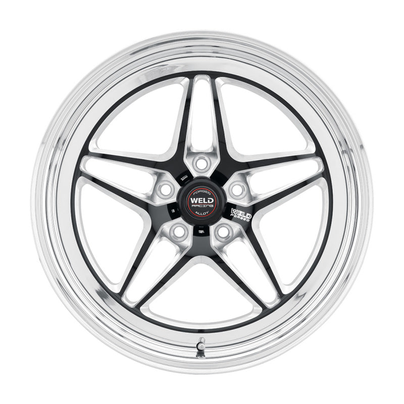 Weld S81 18x5 Black Wheel – 5x120 Bolt Pattern, -23mm Offset, High Pad, Non-Beadlock