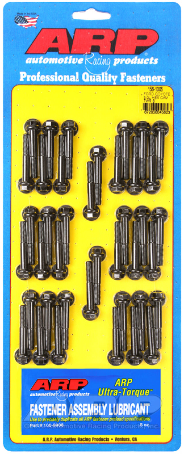 ARP Ford Coyote 5.0L Cam Tower Hex Bolt Kit – Fits 2011-2023 Mustang, F-150, and More
