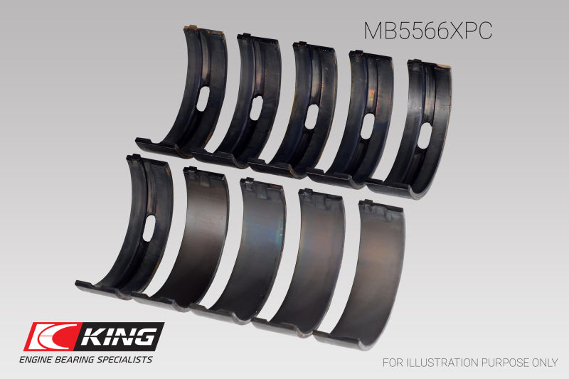 King Engine Bearings Audi/VW ABL/ ADY/ AHH/ AKS (Size STDX) Main Bearing Set