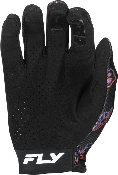 Fly Racing Youth Lite Outline Gloves for Motorcycle and ATV - Black, Red, Purple