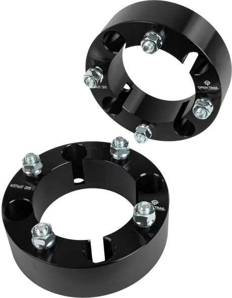 Open Trail Wheel Spacer 2 Inch 4/137 Fitment for Chevy Silverado, Ford F-150, RAM 1500, Toyota Tacoma with 12mm x 1.5mm Studs