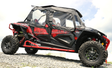 Seizmik Soft Upper Doors for 2021 Polaris RZR Models with Wind and Rain Protection