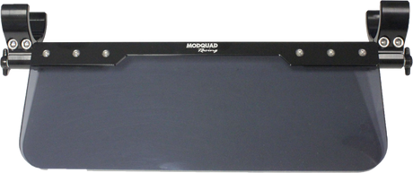 MODQUAD SV12-2 Sun Visor for Trucks and SUVs – 12 Inch Smoked Tinted Polycarbonate with 2-Inch Clamp on Both Sides