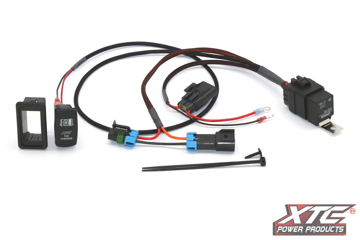XTC Power Products Plug N Play Fan Override for 2016 Polaris RZR XP Turbo Models