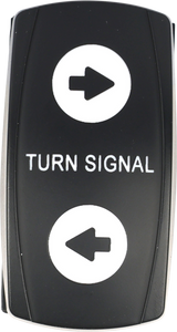 OPEN TRAIL SM106-030 Turn Signal LED Switch Pro Backlit for Jeep Wrangler and Truck Applications