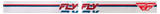 Fly Racing Focus Snow Goggle with Smoke/Dark Blue Lens – Red/White, Universal Fit for Snow Sports