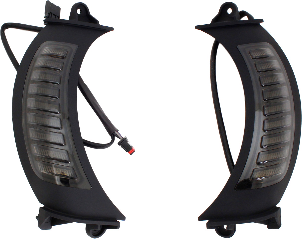 Cyron ABIG52T Road Glide LED Filler Turn Signal for Harley Davidson Road Glide (Fits ABIG52 / 277-0073B) - Dual Function, Plug and Play