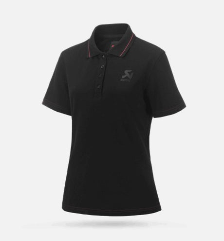 Akrapovic Corpo Polo Black Women's M - Stylish Automotive Apparel by Akrapovic Part 802139