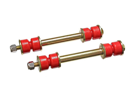 Energy Suspension 9.8124R Hyper-Flex™ Red Front/Rear Sway Bar End Links for 2001-2004 Ford Mustang