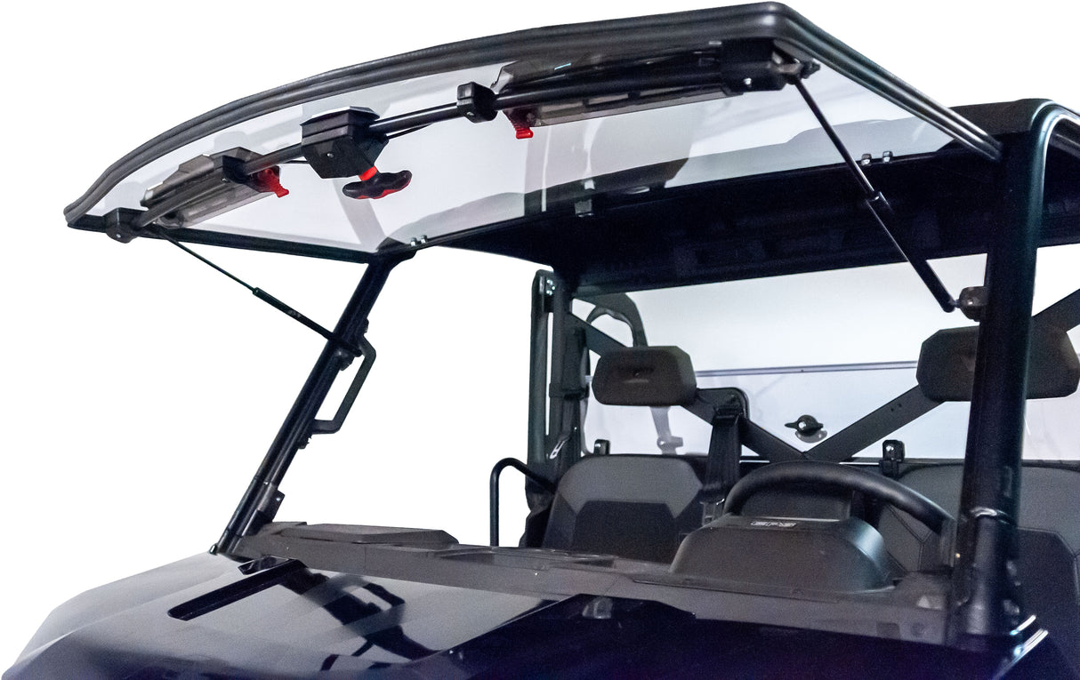 Seizmik Flip Up Windshield Kit for Polaris Ranger EV 4x4 - Midsize (Part #50-50222KIT)
