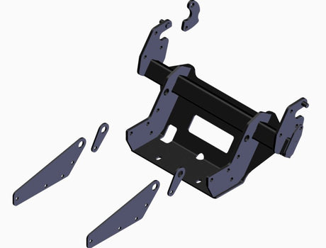 KFI 2024 Polaris Ranger XD 1500/ Crew 2.0 Glacier Adapter Tall