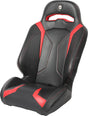 PRO ARMOR P141S188RD Le Suspension Seat Black/Red for ATV, UTV, and Side-by-Side Vehicles