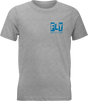 Fly Racing Youth Punk Tee Grey with Premium Crew Neck Fit – Sizes for ATV, Dirt Bike, Motorcycle, and Off-Road Vehicles