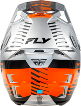 Fly Racing Formula Cp Slice Helmet Grey/Orange/Black XL with Adaptive Impact System for Motorcycle & ATV