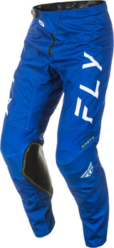 Fly Racing Kinetic Center Pants for Men - Ca/Ny Navy/White Size 40 with Advanced Ventilation and Flexibility