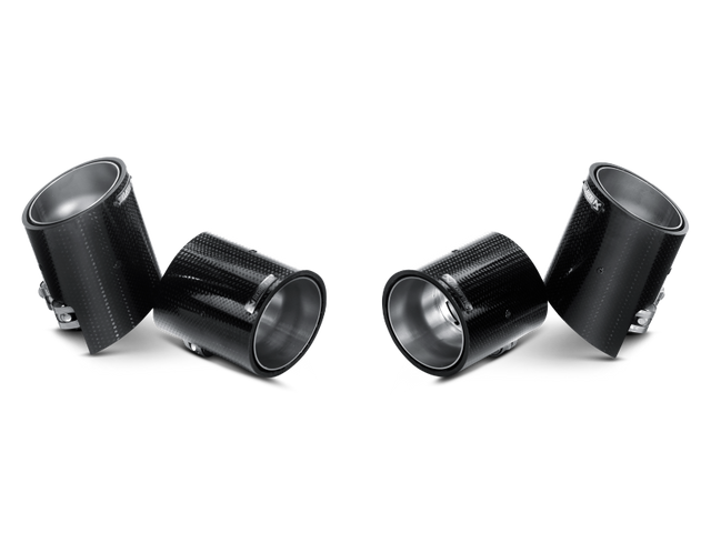 Akrapovic Carbon Tail Pipe Set for 2011 BMW 1 Series M Coupe (E82) – Performance Exhaust Upgrade