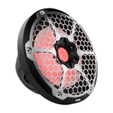 DS18 NXL-12SUB/BK Marine 12-Inch Subwoofer with RGB Lights, 350 Watts RMS, 4 Ohm Single Voice Coil for Powersports Vehicles