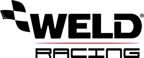 Weld Alumastar 1-Piece 17x4.5 Inch Black Drag Wheel – 5x4.5 Bolt Pattern, 2.25 Inch Backspacing