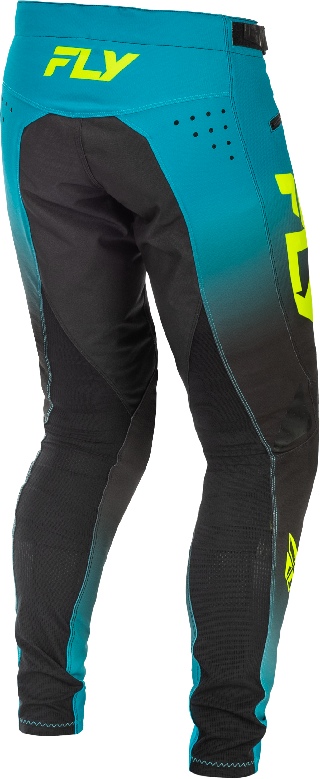 Fly Racing Youth Rayce Bicycle Pants for BMX and MTB - Size 26, Teal/Black/Lime