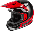 FLY Racing Kinetic Dbk Helmet for Off-Road Motorcycles – Fits Honda CRF250R, Kawasaki KX450F, Yamaha YZ250F, Suzuki RM-Z450