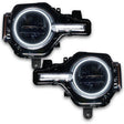Oracle 21-22 Ford Bronco Headlight Halo Kit w/DRL Bar - Base Headlights -w/RF Controller
