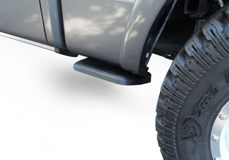 AMP Research BedStep2 Retractable Side Step for 2022-2023 Toyota Tundra with 6.5' and 8' Bed - Black