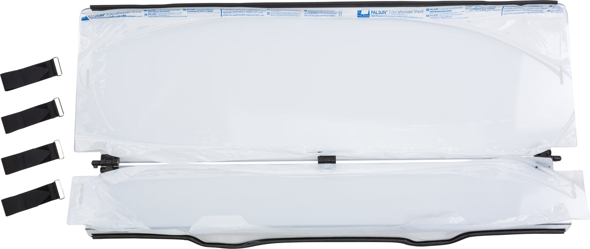 OPEN TRAIL Folding Windshield for Polaris Ranger 500 and 700 Models