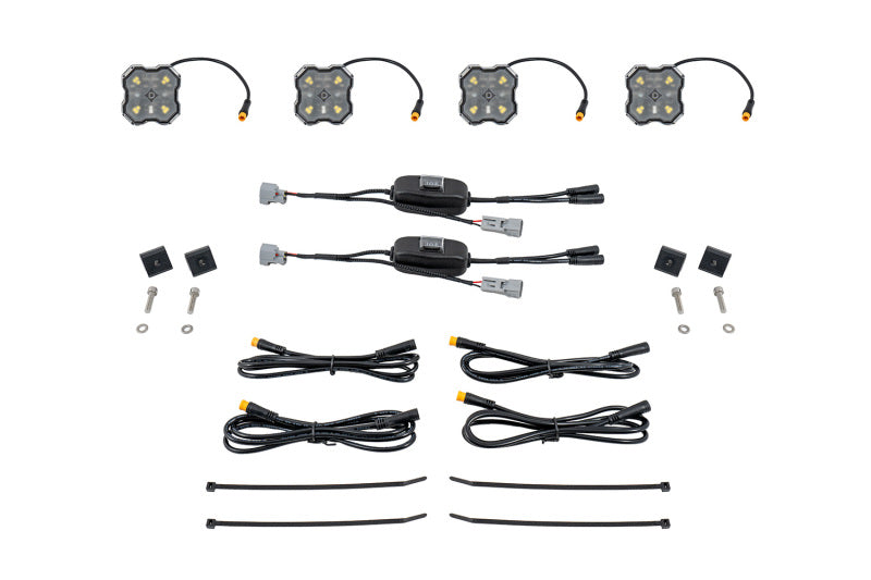 Diode Dynamics Stage Series LED Bed Light Kit for Toyota Tacoma- White Diffused