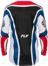 Fly Racing Youth Lite Se Glory Jersey in Red/White/Blue – Youth Motorcycle Jersey for Optimal Ventilation and Comfort