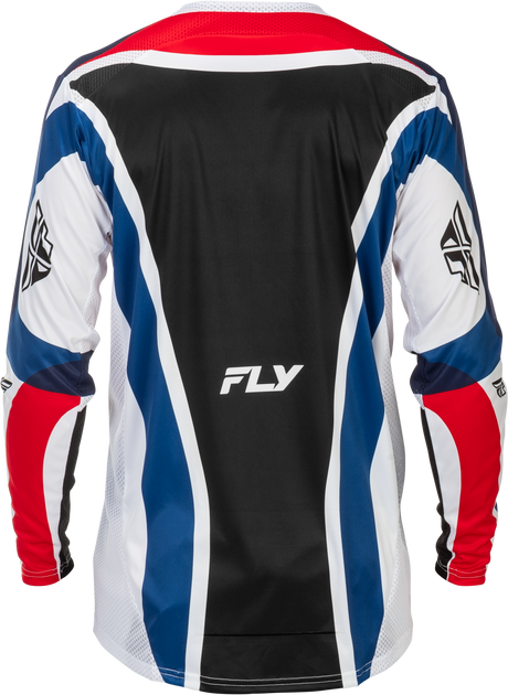 Fly Racing Lite SE Glory Jersey Red/White/Blue Small for Motocross and Off-Road Vehicles
