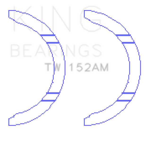 King Engine Bearings Honda F22A1/F22B1/F22B2/F22B6/F22A6/H22A1/H23A1 Thrust Washer Set