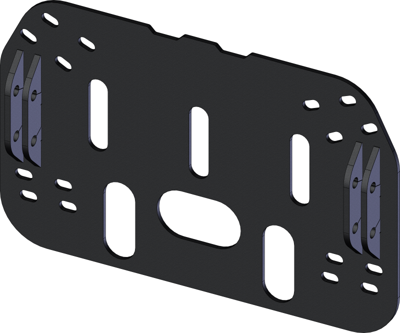 KFI 23+ CFMOTO CFORCE 400 -G2/ 18+ Yamaha 450 Kodiak ATV Plow Mount