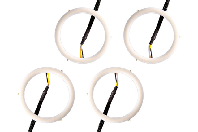 Diode Dynamics Halo Lights LED 70mm - Red Four