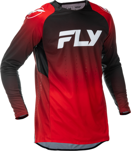 Fly Racing Evolution Dst Jersey for Mountain Bikes and Road Bikes – Red/Black/White Large