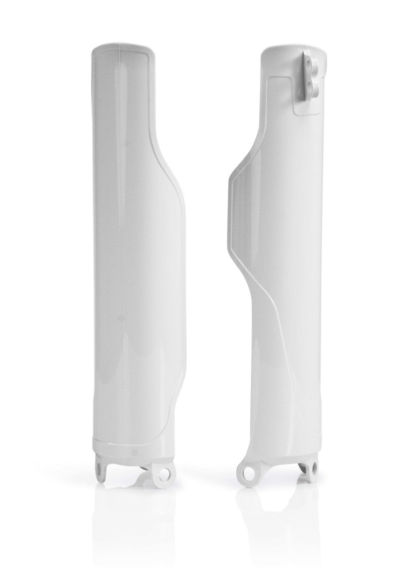 Acerbis 2113710002 Lower Fork Cover Set for Honda CR, CRF250R, and CRF450R - White