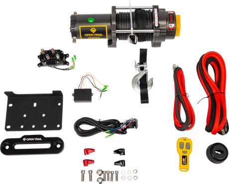 Open Trail 6000LB WIDE BODY SYNTHETIC ROPE WINCH