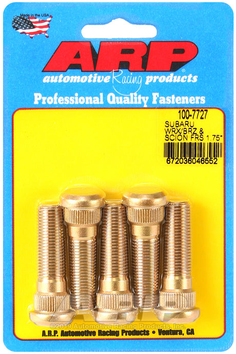 ARP Subaru BRZ / Scion FRS Wheel Stud Kit (Part #100-7727) - Compatible with 2013-2023 Models