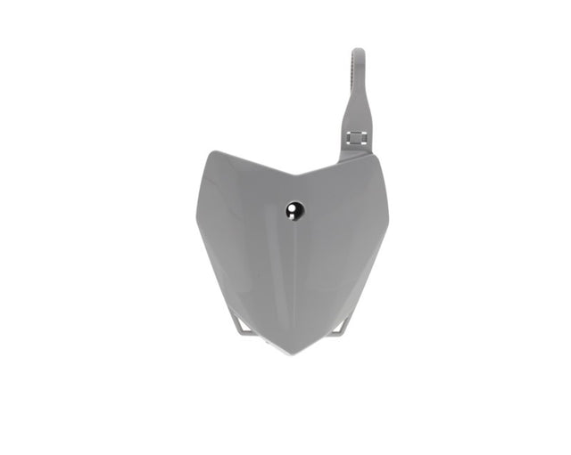 Acerbis Kawasaki KLX110/110L Front Number Plate in Gray - Model 2780400011