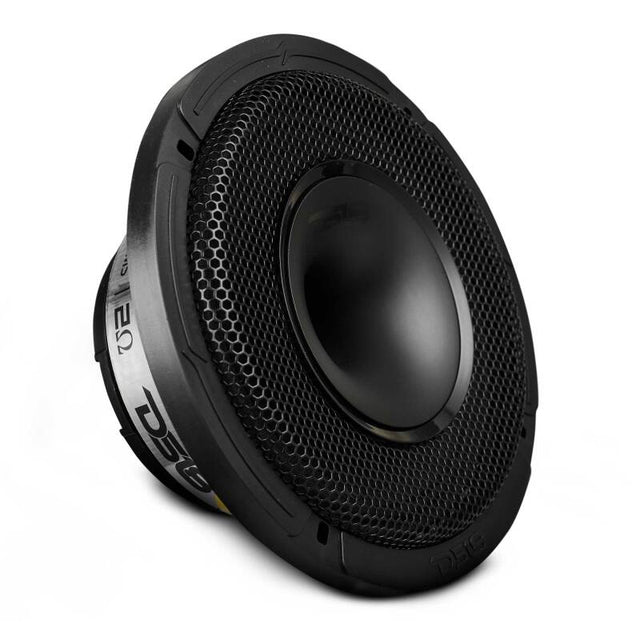 DS18 PRO-HY6.2MSL 6.5-Inch 150W RMS 2 Ohm Mid-Range Loudspeaker for Car Audio with Shallow Grill