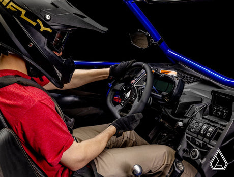 Ballistic "D" V2 Universal Leather UTV Steering Wheel