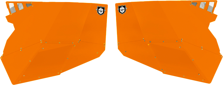 PRO ARMOR Stealth Door Skins for Polaris RZR XP 1000 and Turbo S - Orange