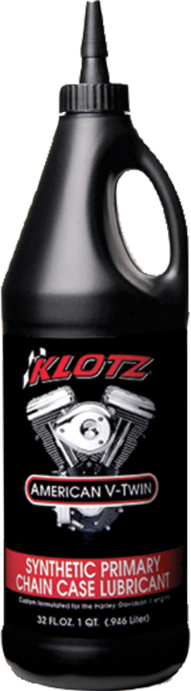 KLOTZ American V-Twin Synthetic TechniPlate Chain Case Lubricant 32 Fl Oz for Harley Davidson Big Twin Models